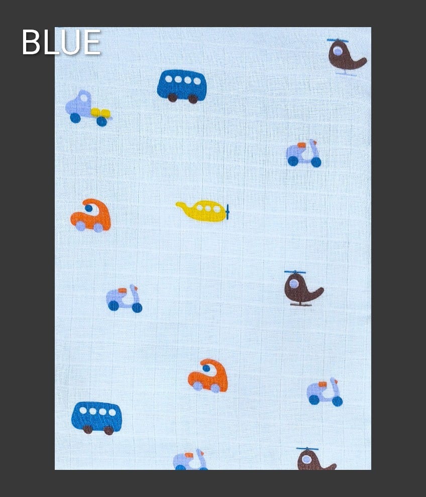H129-MUSLIN TOWEL (COLOUR PRINT)
