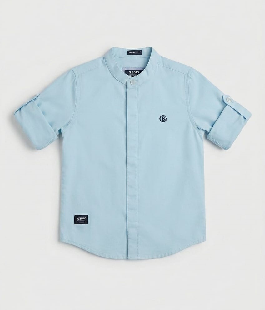 H024-MANDARIN COLLAR